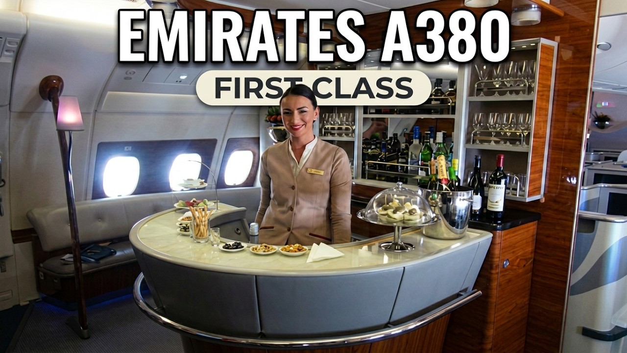 Emirates A380 First Class: Showers and Suites