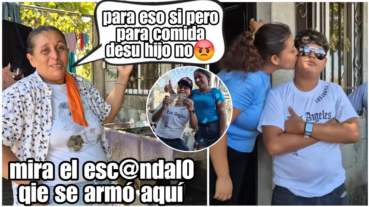 Para eso si tiene pisto Darlyn pero para darle a su Hijo ni mierd4 dijo doña Judith enpvt4da