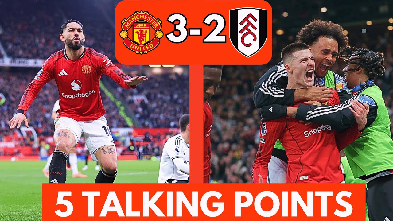 Casemiro Dominates & Sesko Finishes It | Man United 3-2 Fulham