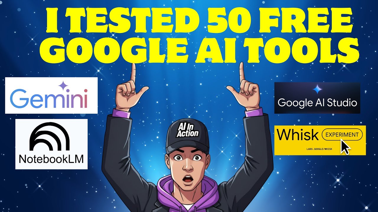 50 FREE Things You won't believe Google AI Could Do (Gemini, NotebookLM, AI Studio, Nano Banana)