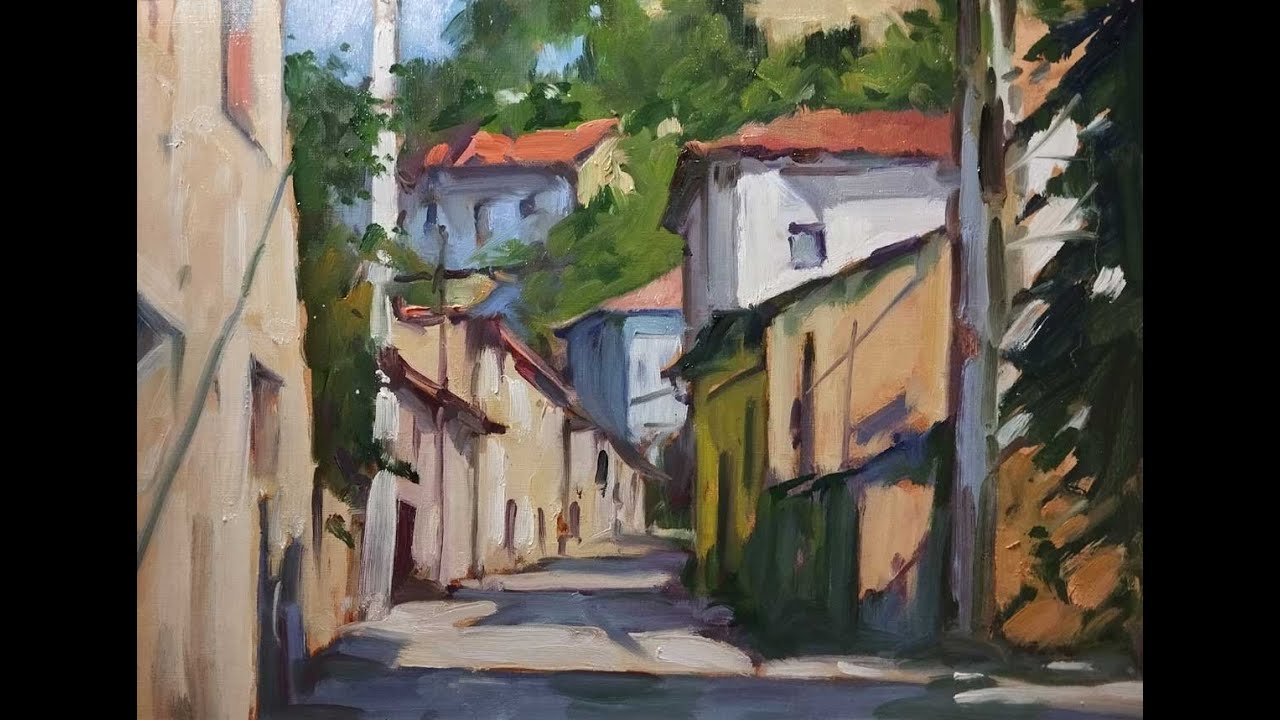 Christian Arnould /démo Oil painting