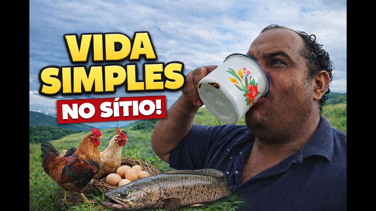 NO MEU SÍTIO É ASSIM: PÉ NO CHÃO E CORAÇÃO LEVE