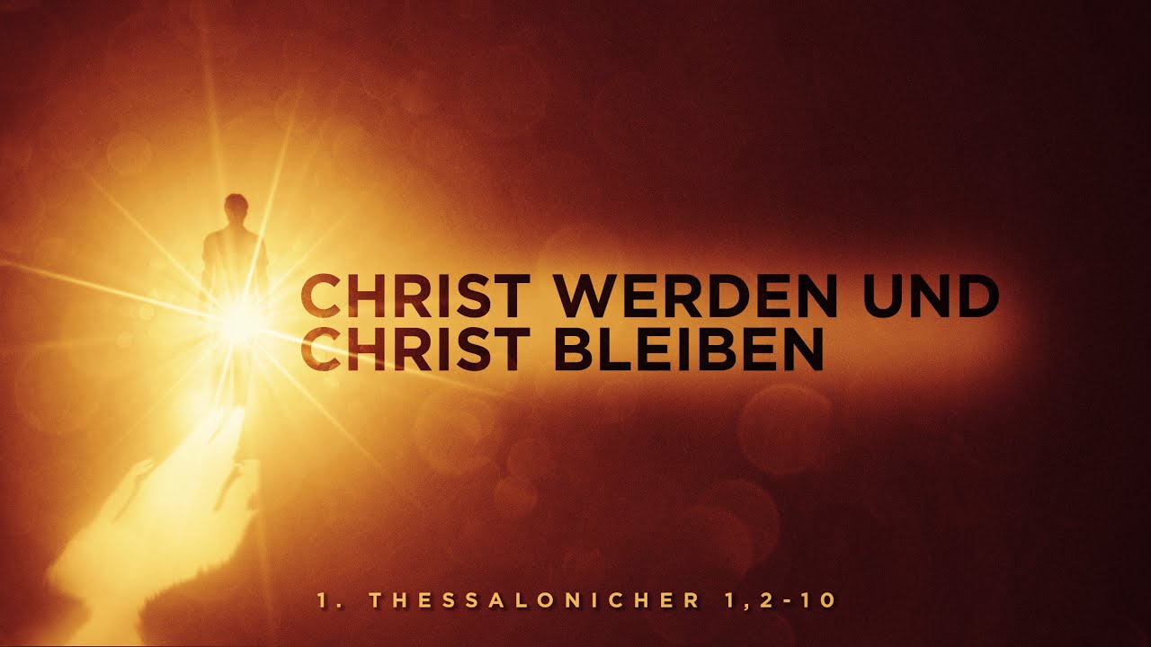 Christ werden und Christ bleiben // @DanielSiemens