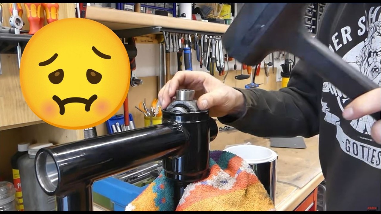 Moto Guzzi T3 - Restauration -- Teil 29 -- Gabeln - Vergaser - Schwinge - Scheitern am Kreuzgelenk