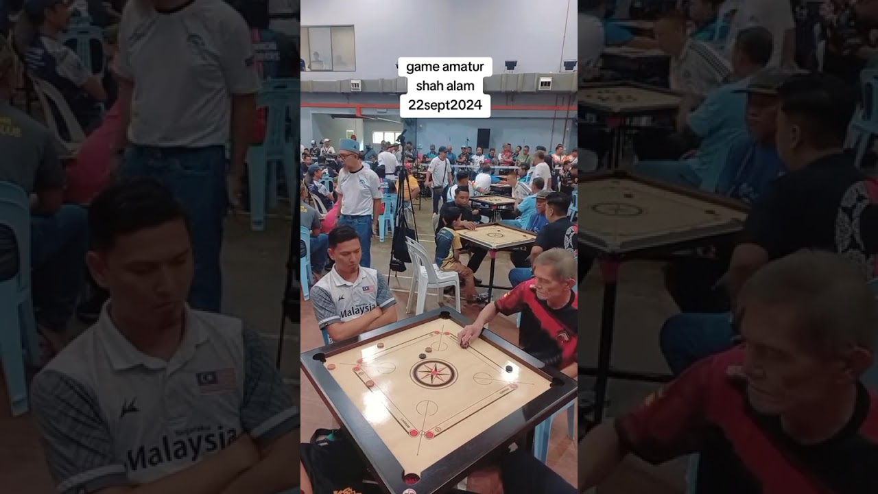 Carrom board game video || international Carrom board game || wait for end 😱🥵🤯🎯 #carrom #sports 