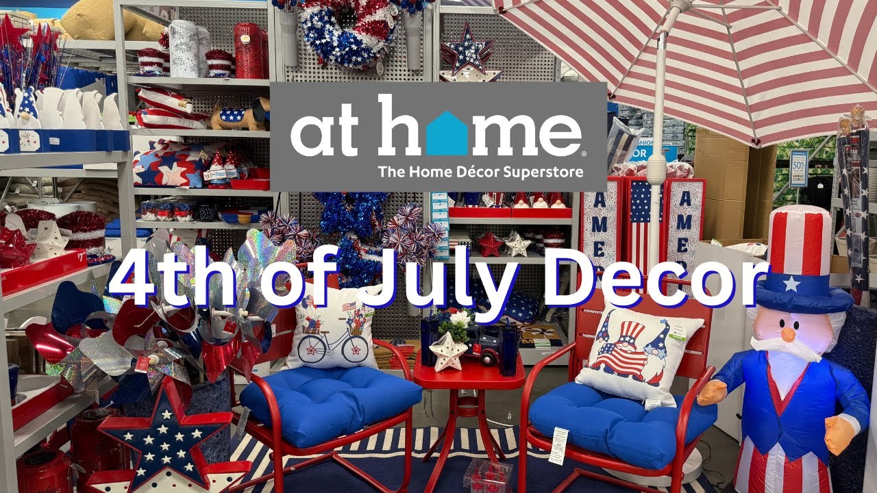 At Home 4th of July 2025 | So Much Decor! | Shop with Me