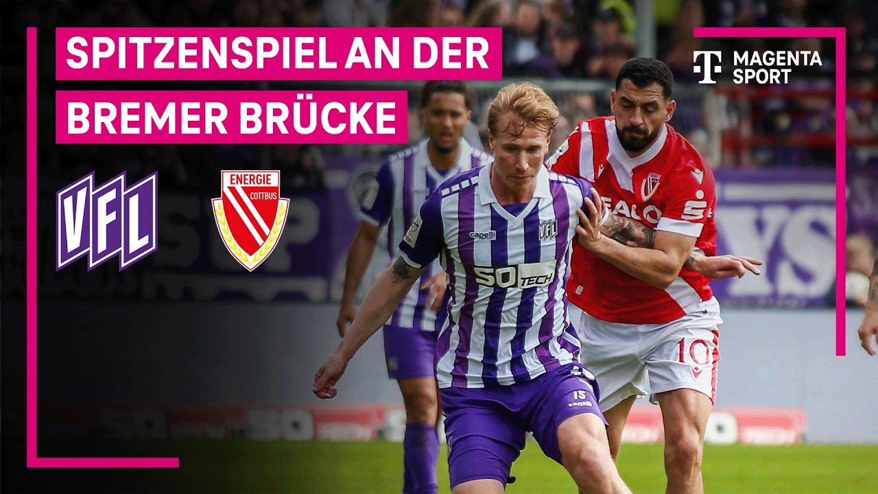 VfL Osnabr&uuml;ck - FC Energie Cottbus, Highlights mit Live-Kommentar | 3. Liga | MAGENTA SPORT