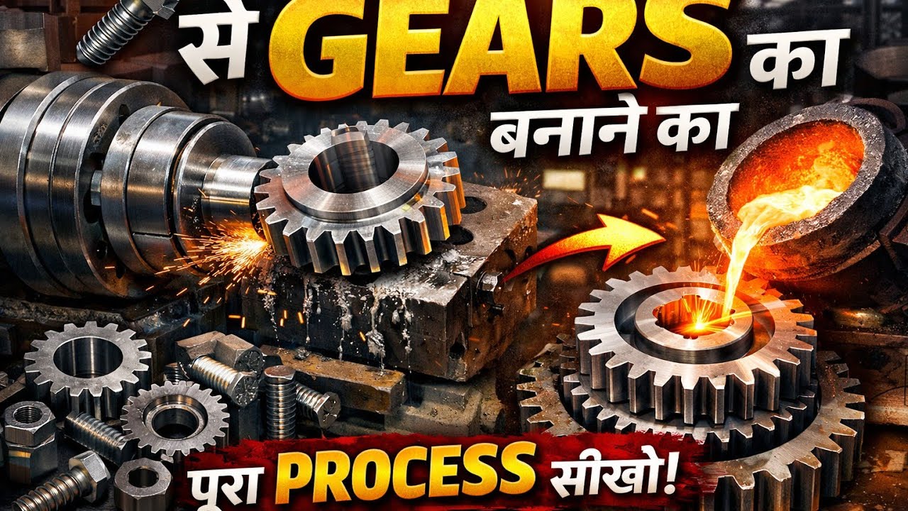 Creating bolt 🔩 to gear