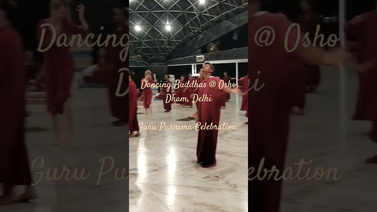 Dancing Buddhas: Embodying Osho's Ecstatic Wisdom #shorts #osho #oshodham