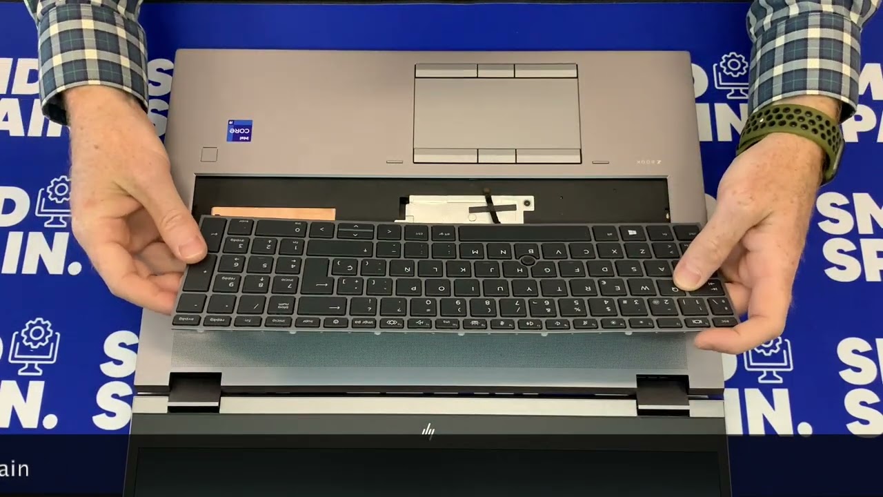 HP ZBook Fury G8 Intel i9 11th How to Upgrade M.2 Pcie Nvme SSD RAM Disassembly