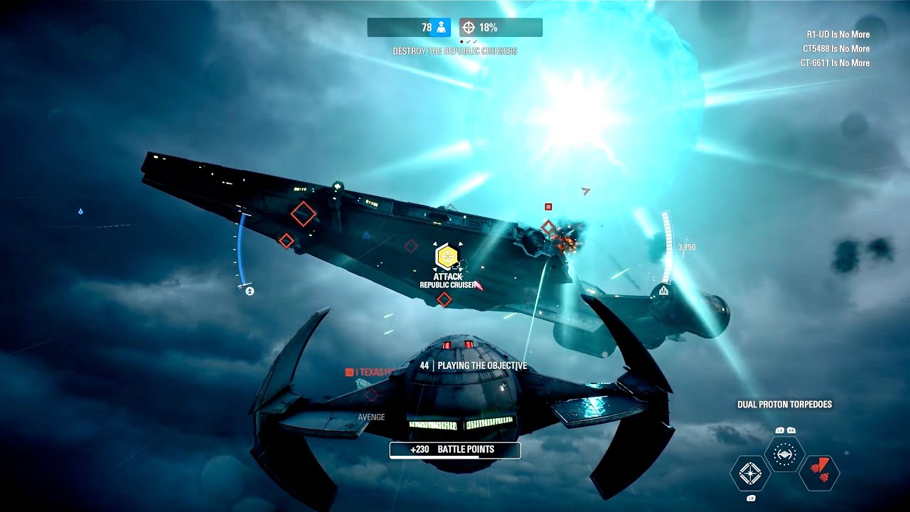 Star Wars Battlefront 2: Starfighter Assault Gameplay (No Commentary)