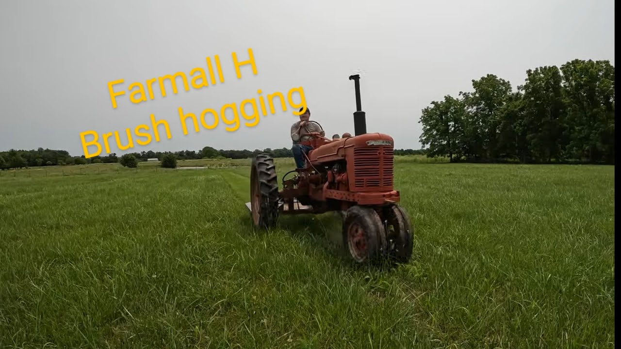 Farmall H getting to Work