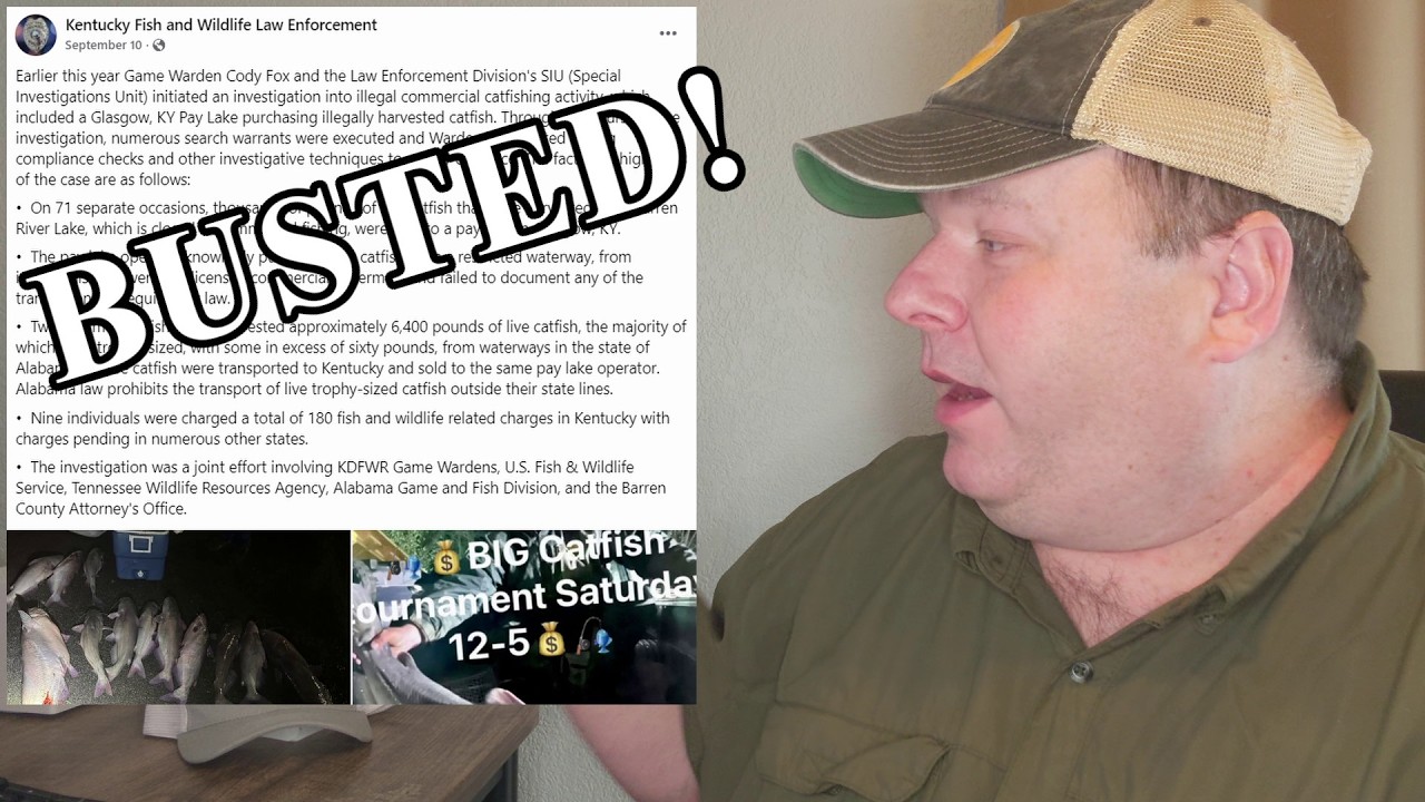 Trophy Catfish Paylake Smugglers Caught Slime Handed!!!