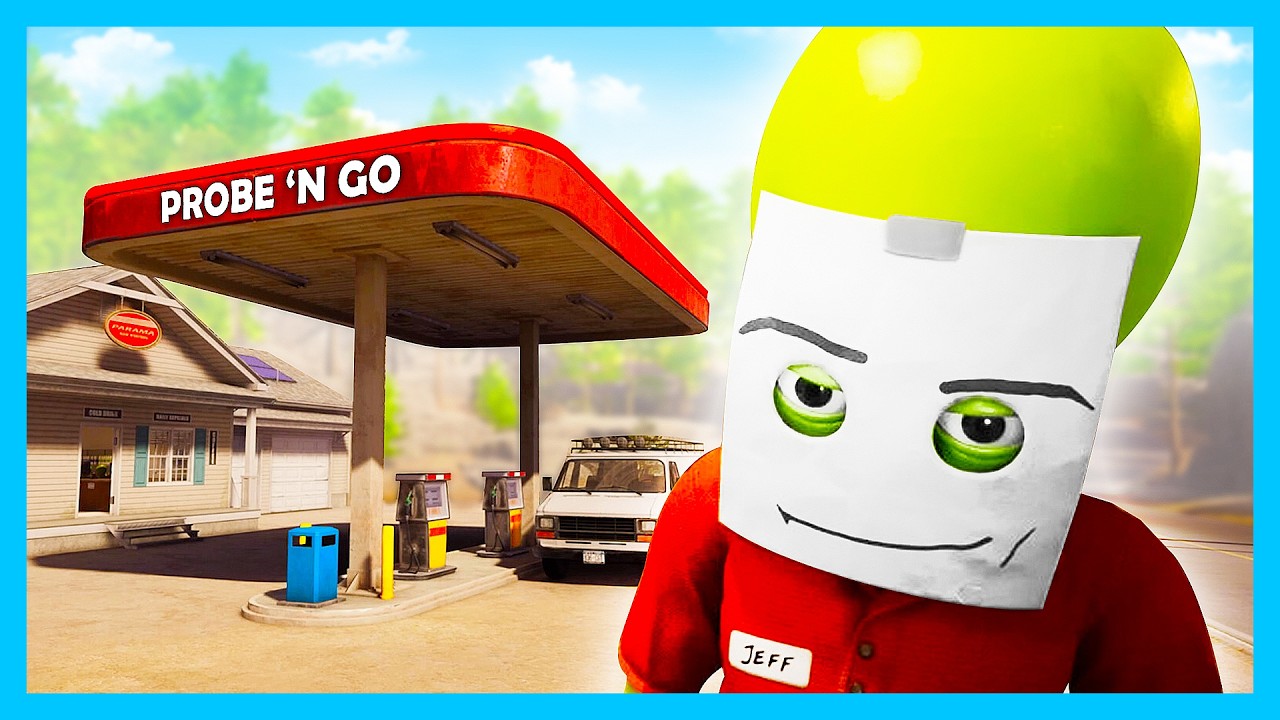 Gewoon een TANKSTATION Simulator.. *GEEN ALIENS HIER*