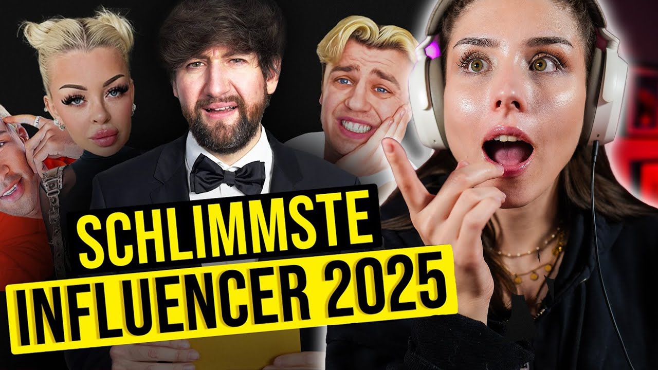 Und der Preis für den schlimmsten Influencer 2025 geht an..