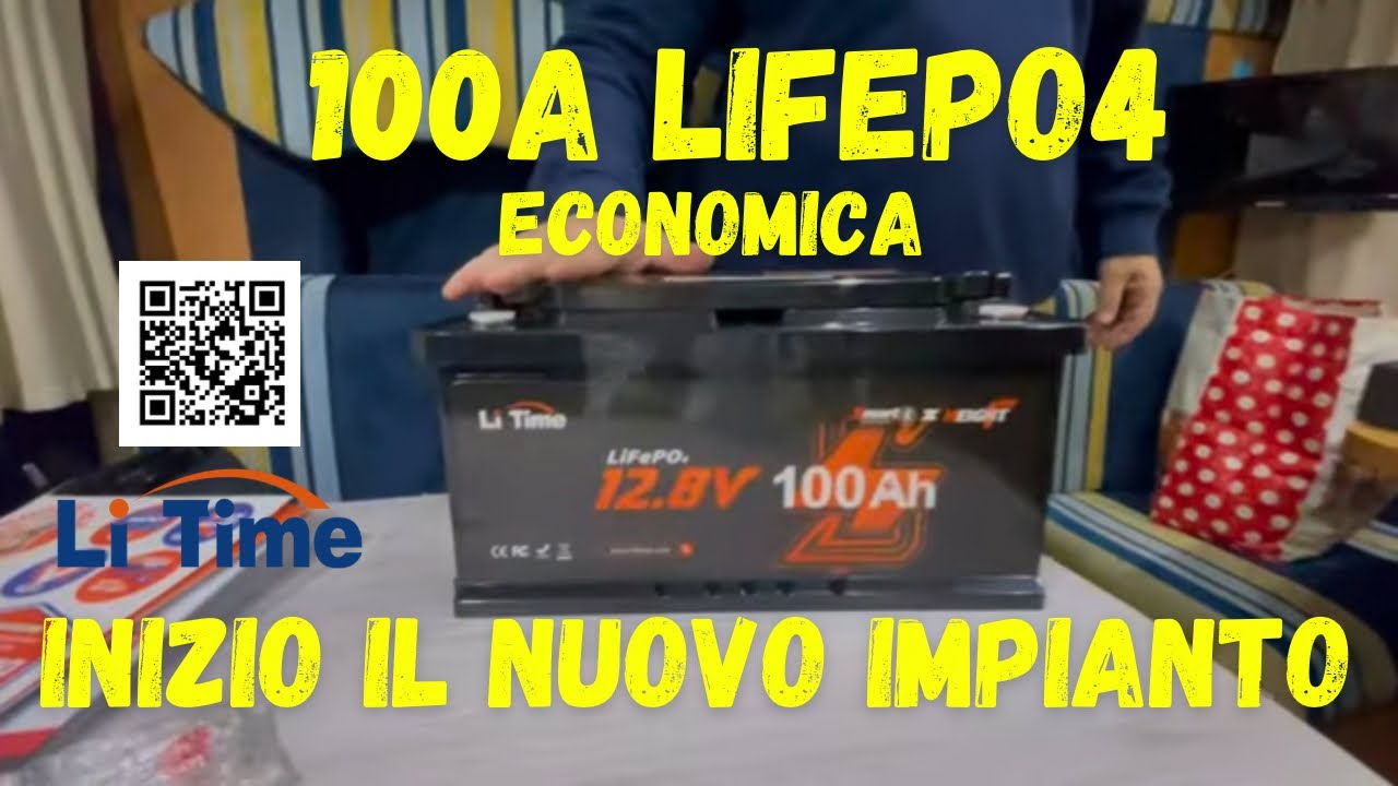 Installare una Batteria lithio 100A. senza modifiche ai cavi elettrici