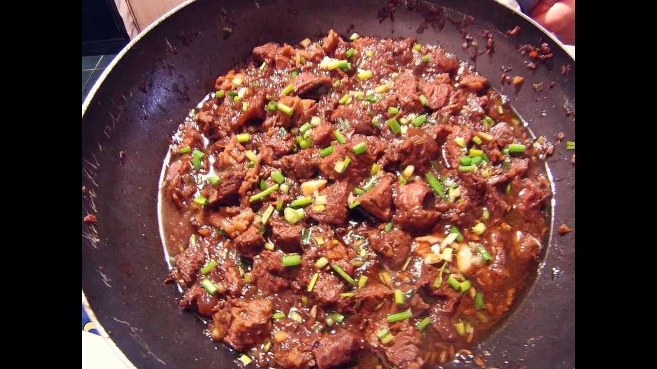 my Special Beef Pares in timelapse
