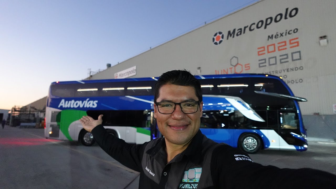 MÁS DE 20 HORAS de viaje para entregar los Nuevos Autobuses Marcopolo 1800 DD G8 de Autovías.