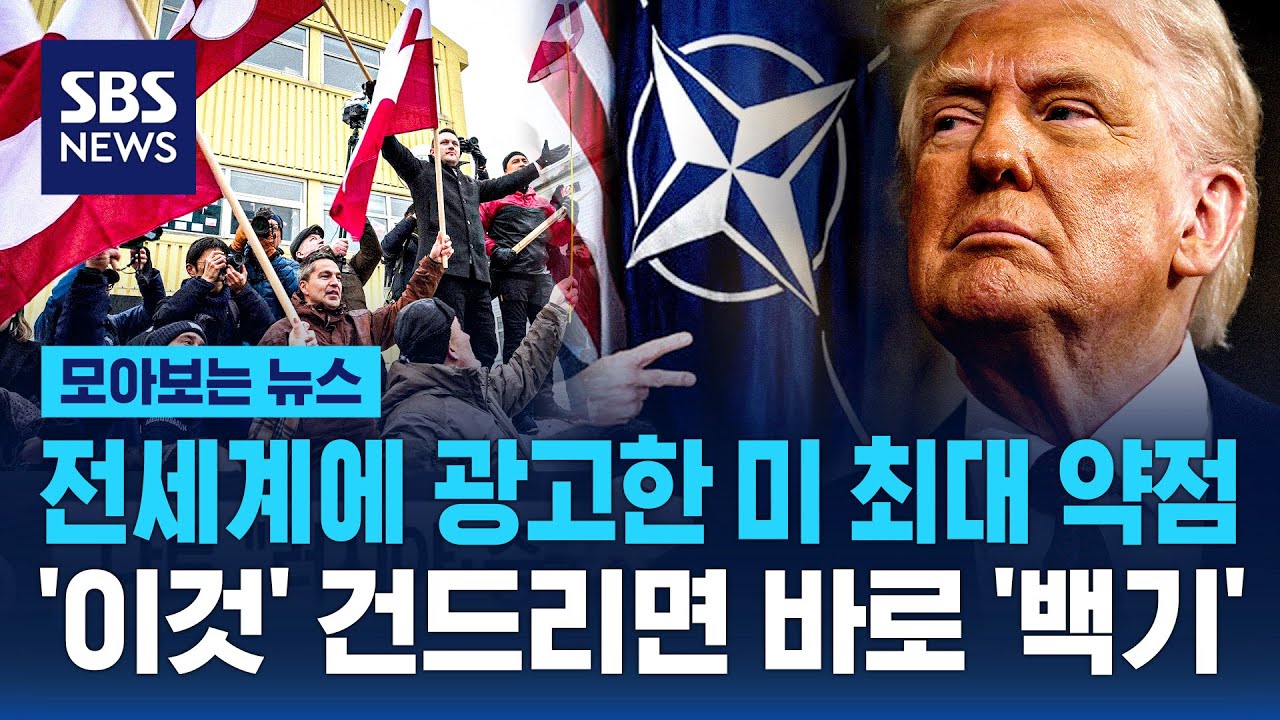전세계에 광고한 미 최대 약점..'이것' 건드리면 바로 '백기' / SBS / 모아보는 뉴스