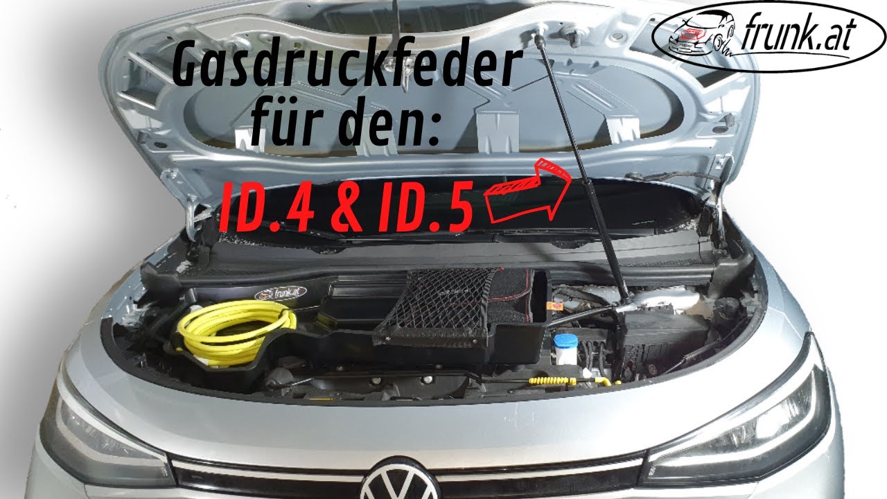Gasdruckfeder Lifter Haubenlift ID.4 und ID.5 Einbauanleitung bis Juni 2023