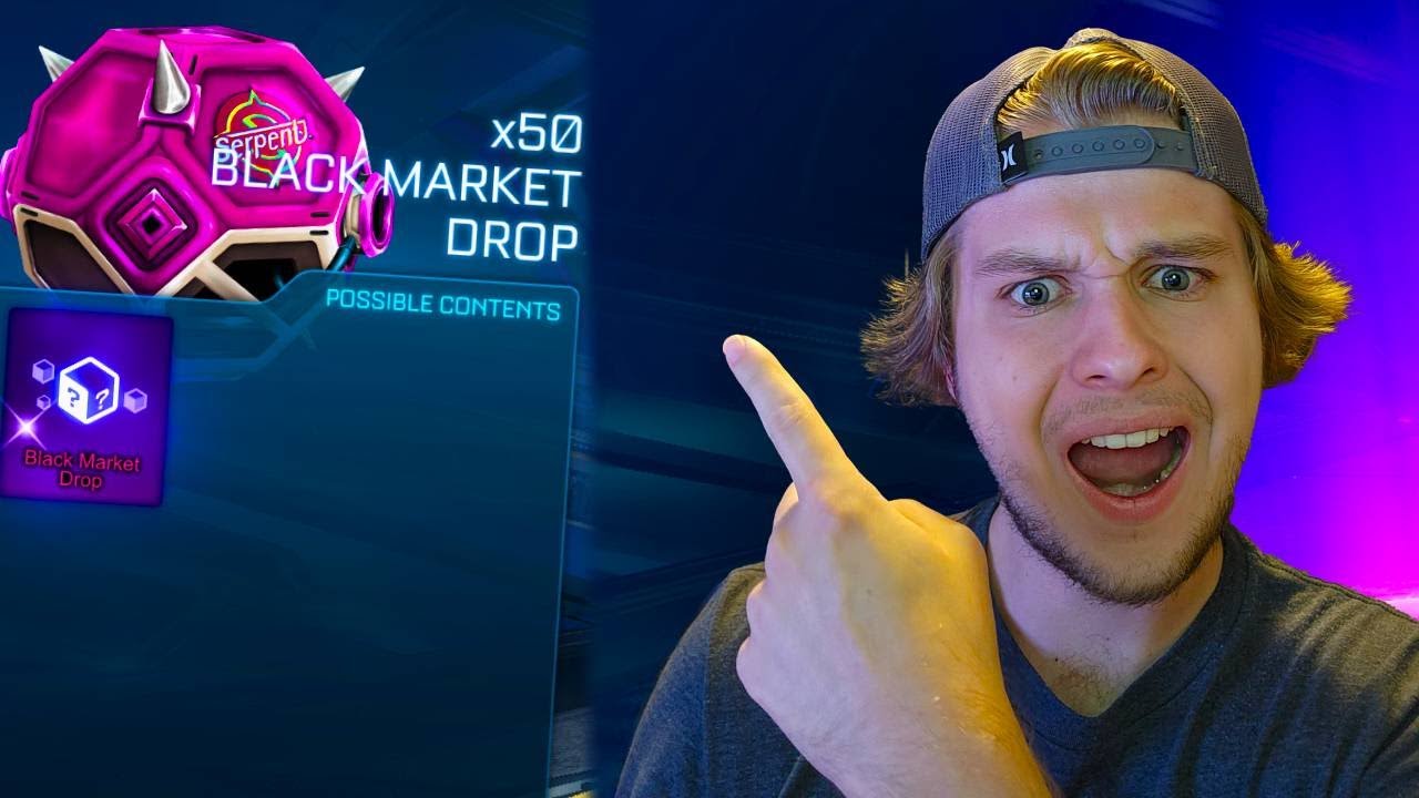 OPENING 50 BLACK MARKET DROPS!!