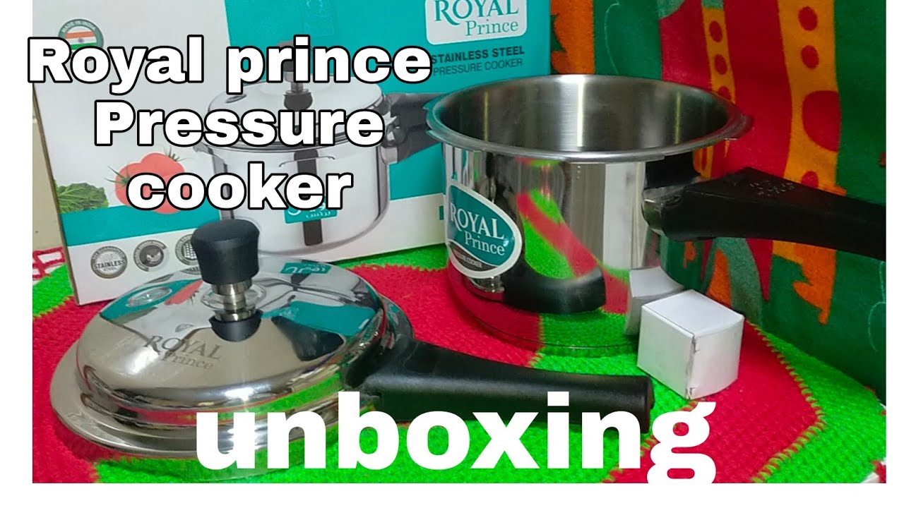 Royal prince pressure cooker unboxing