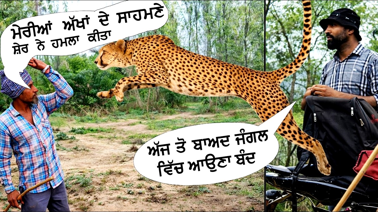 Leopard ਨਾਲ ਸਿੱਧਾ ਮੁਕਾਬਲਾ Camping ਵਿੱਚ