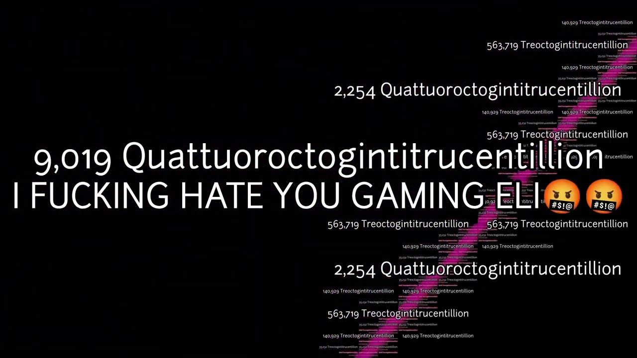 Slam The Table Over 2 Nonagintitrucentillion Times