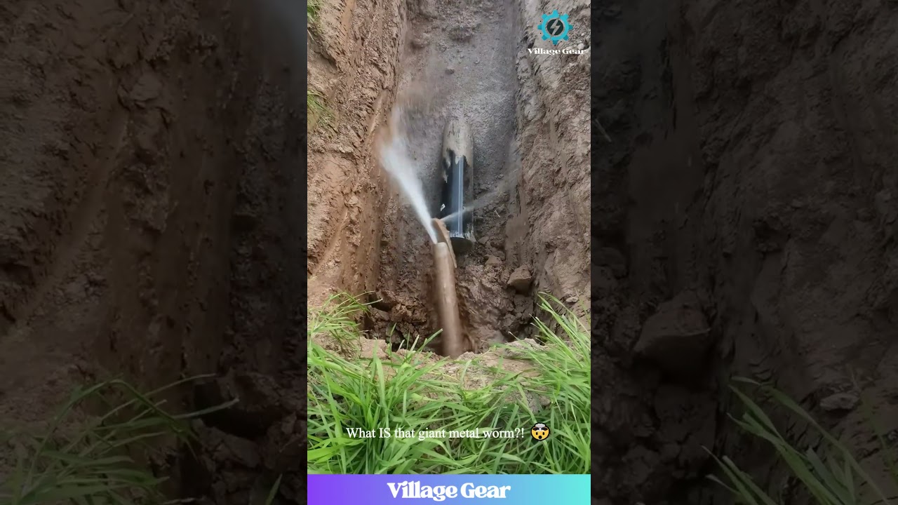 Pipe EXPLODES Underground 💥 Then See the MONSTER Machine They Use! #fail #construction #engineering