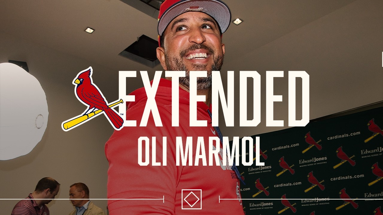 Cardinals Extend Manager Oli Marmol | St. Louis Cardinals