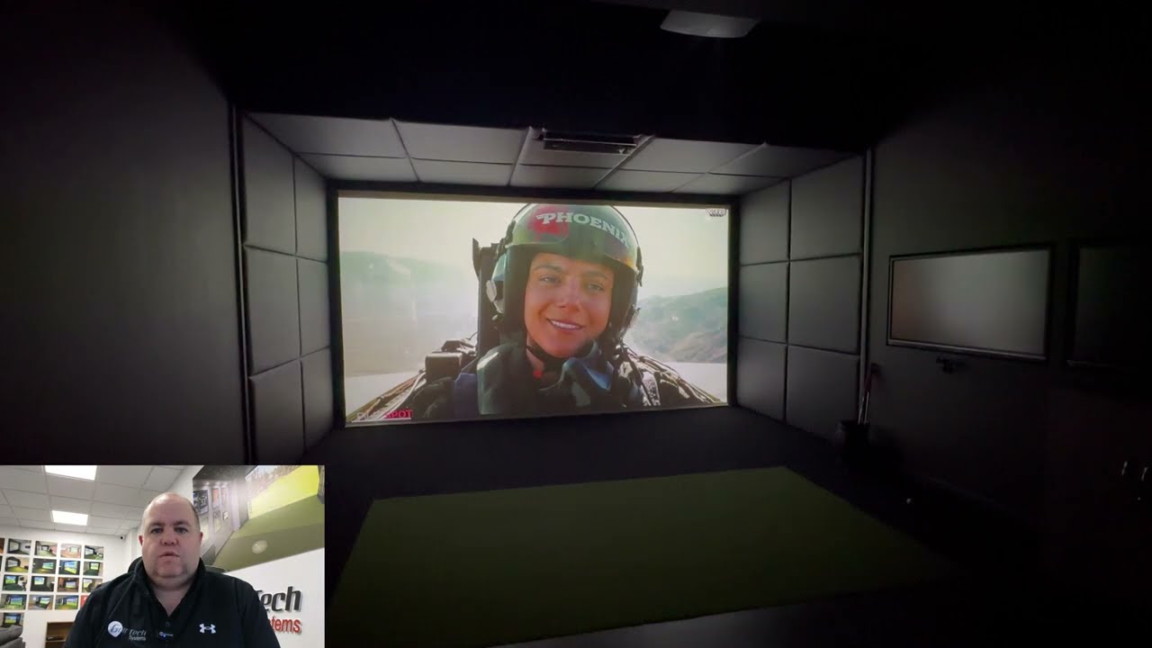 Can i use my Golf Simulator as a Home Cinema!!??