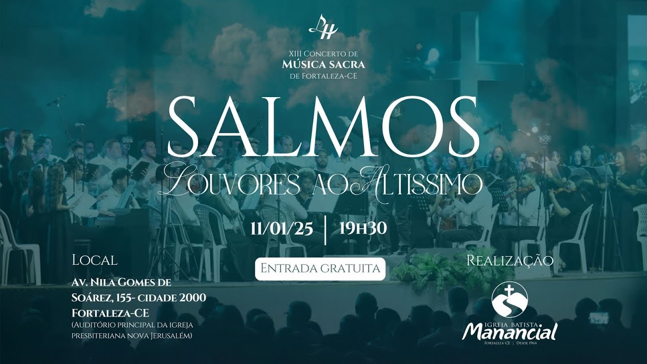 Domingo - Louvor em Harmonia 2025 - Salmos, Louvores ao Altíssimo