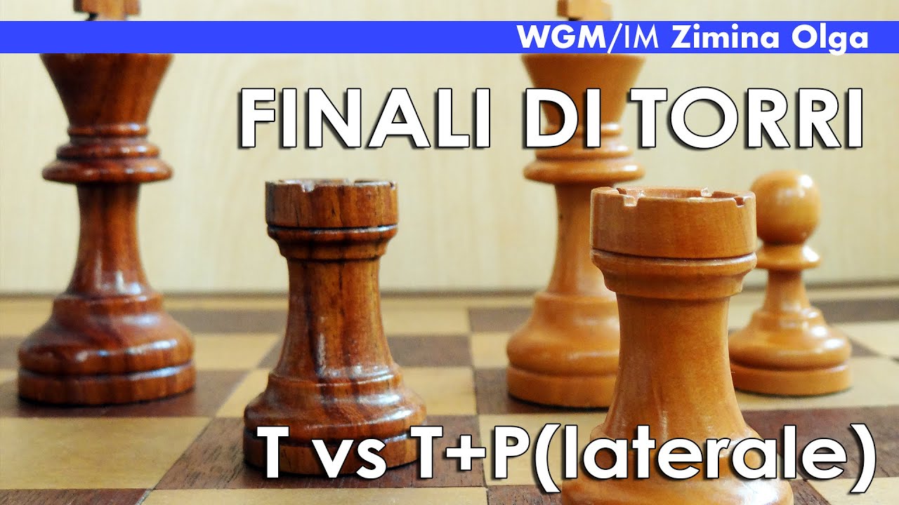 Finali di torri T vs T + pedone laterale