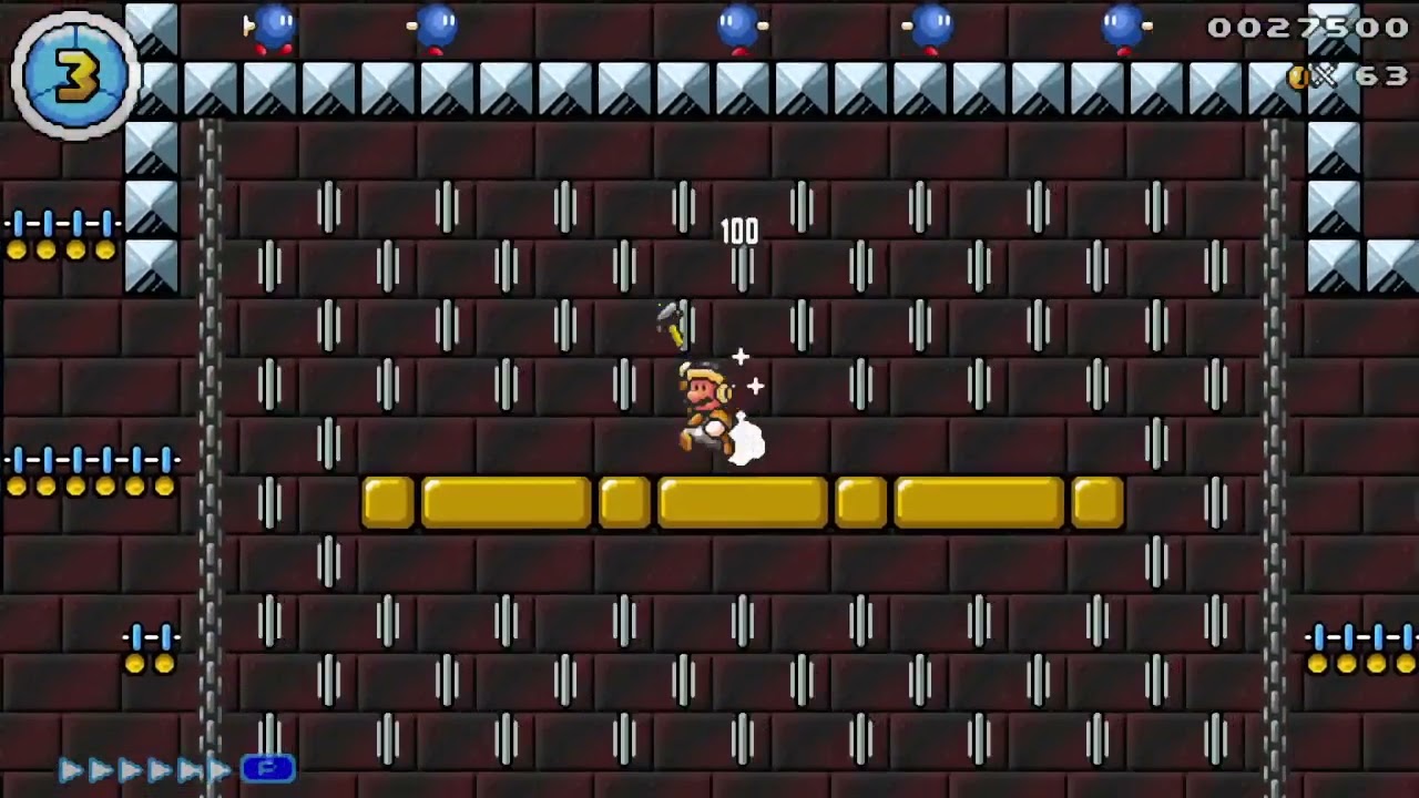 Mario Editor (ME) Custom Level - Bomb-Omb Factory
