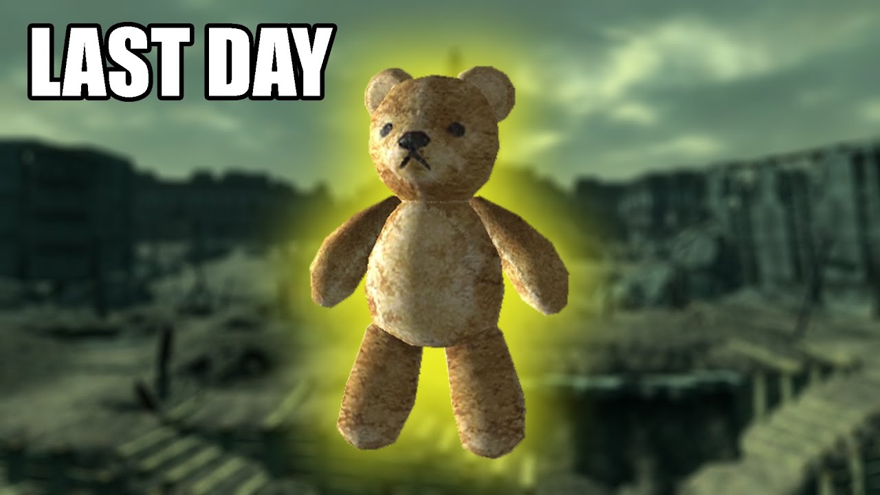 Fallout 3 but only Teddy Bears - LAST DAY