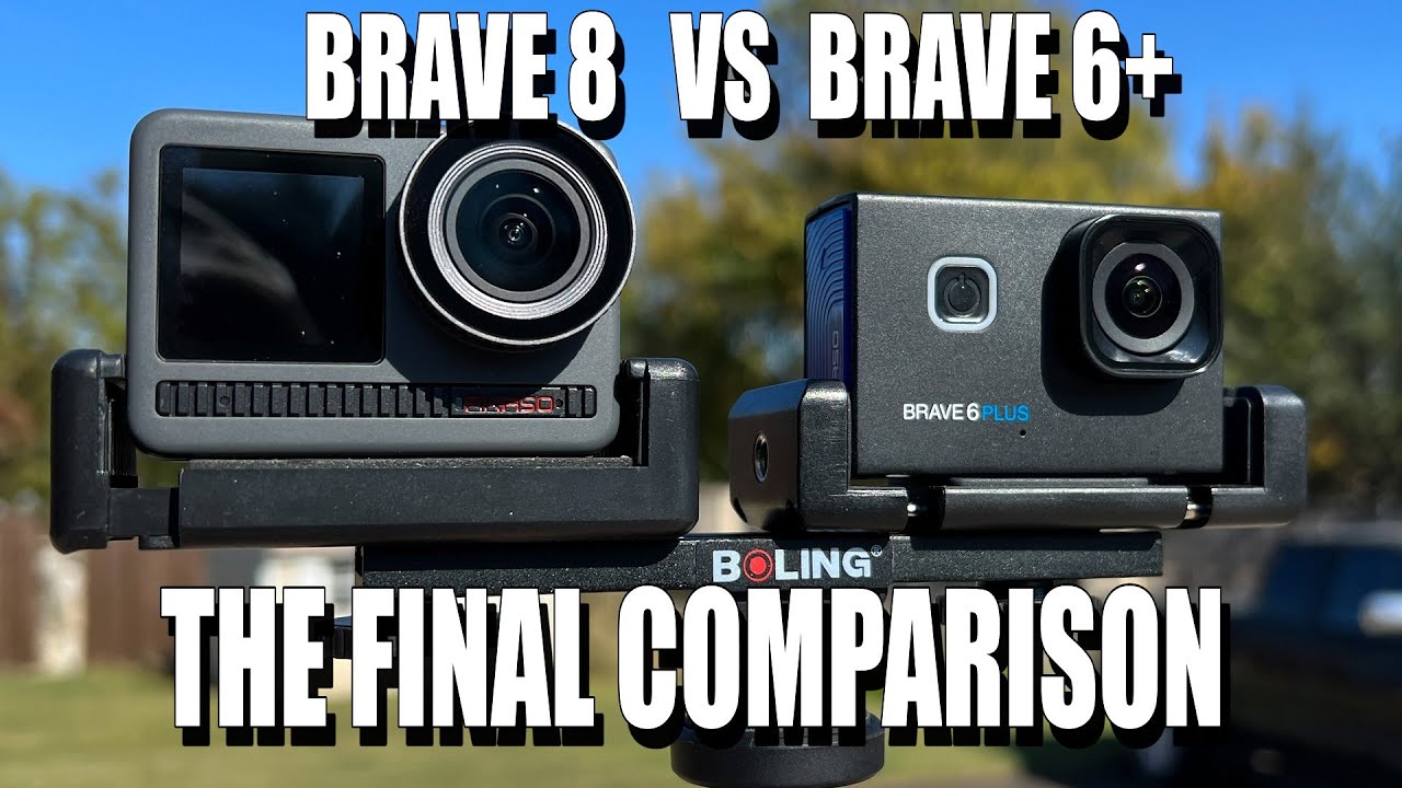 Akaso Brave 8 vs Brave 6 Plus