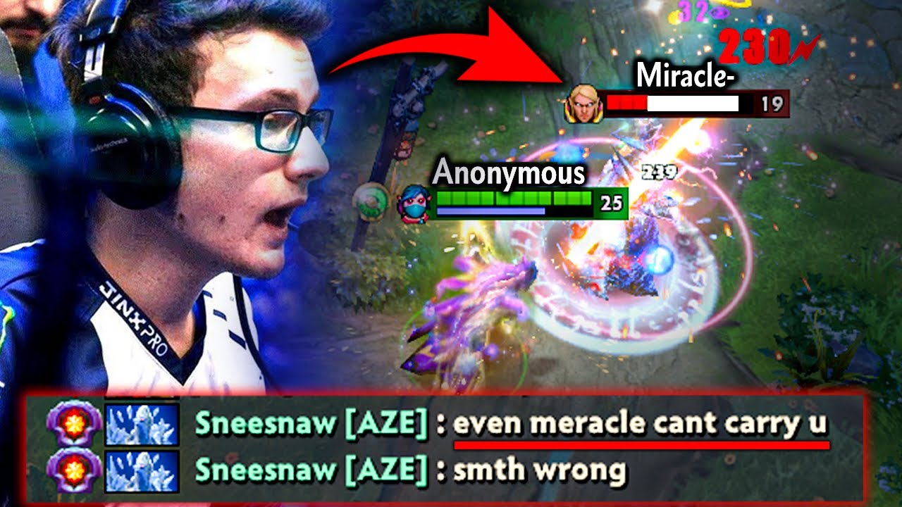 Even MIRACLE Can't carry this game, Who is this Templar Assassin?