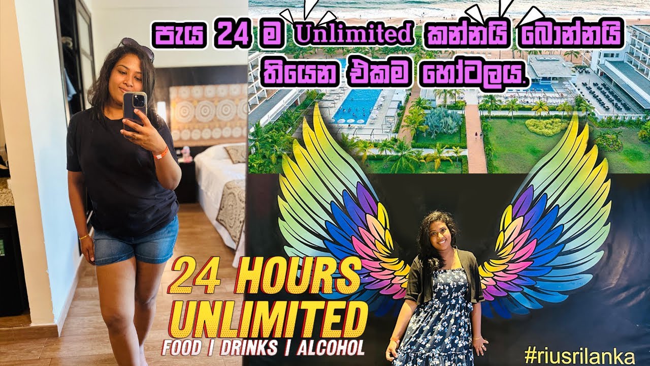24hrs unlimited food and beverages  | RIU Hotel Ahungalla | Sri Lanka | Ushani's Diary | @riuhotels
