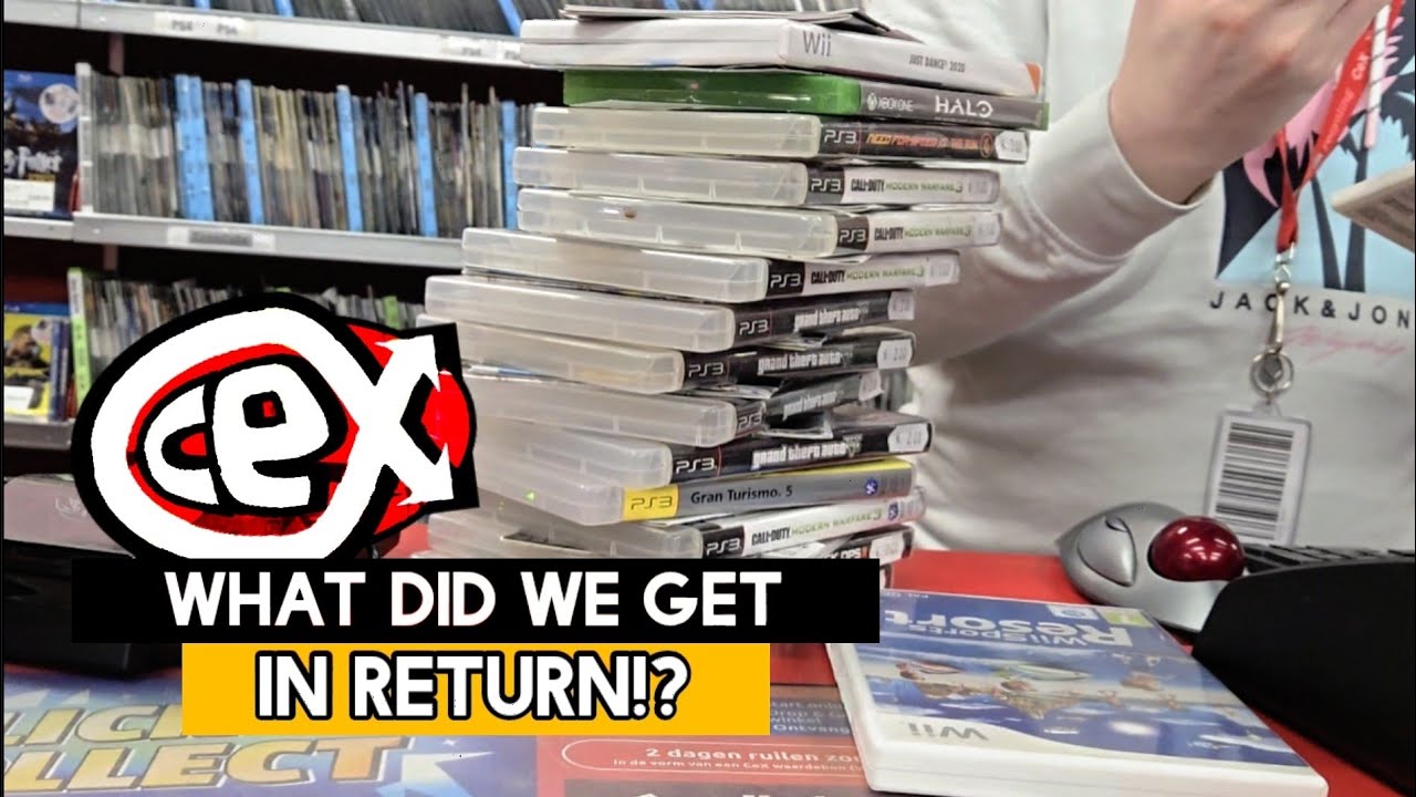 Trading flea market finds for quality games at CEX!
