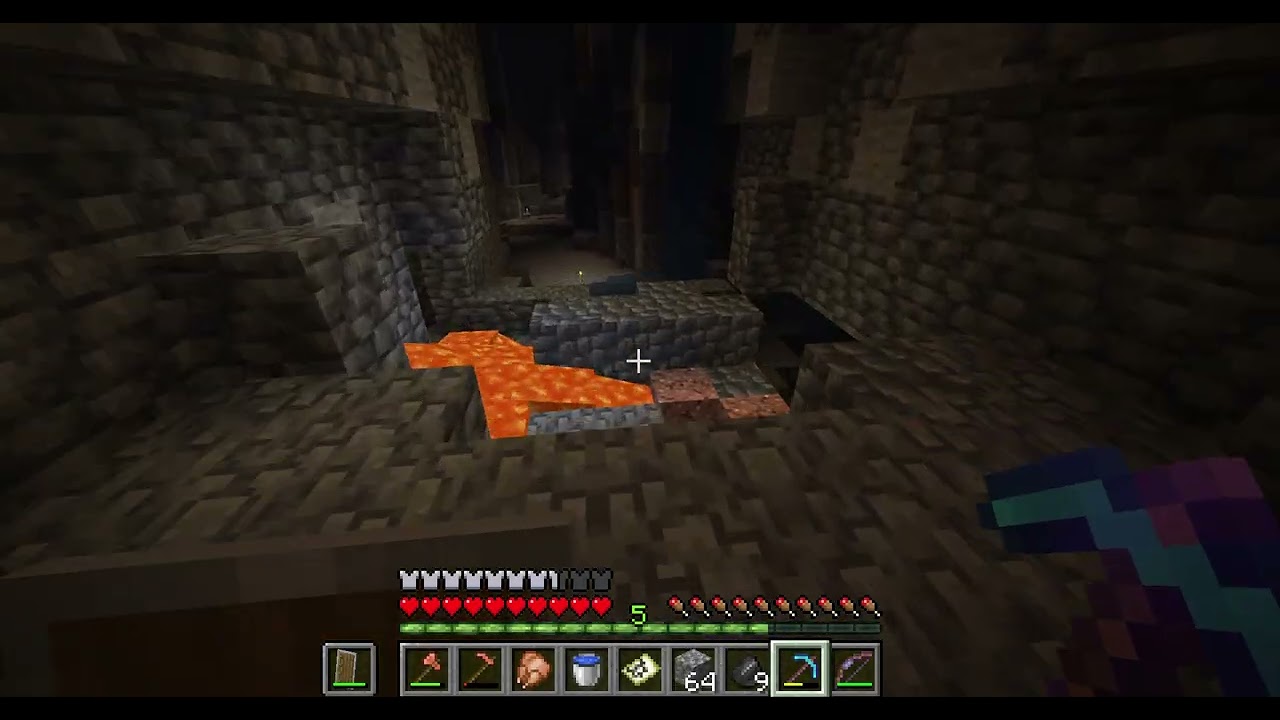 Hraju minecraft (málem jsem umřel💀
