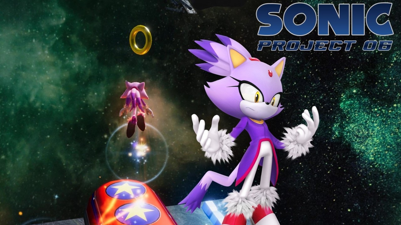 Sonic P-06: New Blaze Space Level Mod Is GREAT!