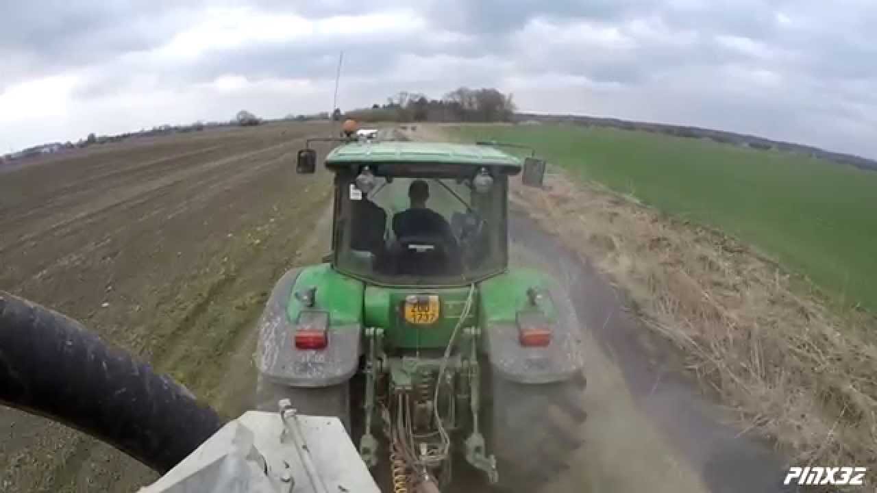 Kejda do pšenic/Slurry into wheat 2015 - ZP Kvasicko a.s. *GoPro*