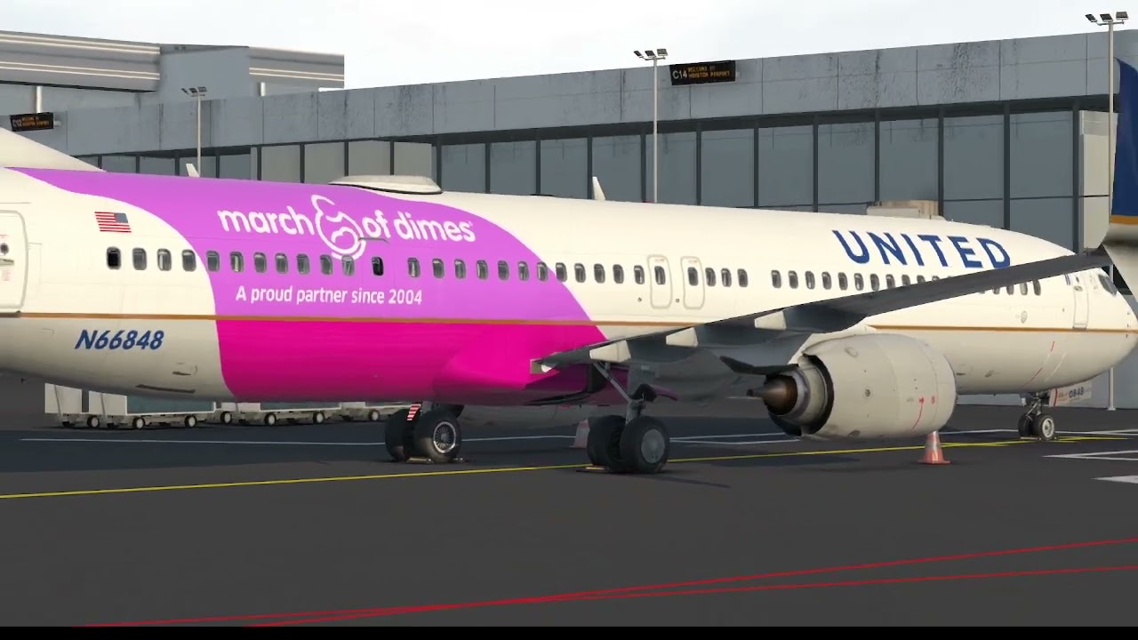 Threshold Zibo B737900ER Engine Exhaust Test