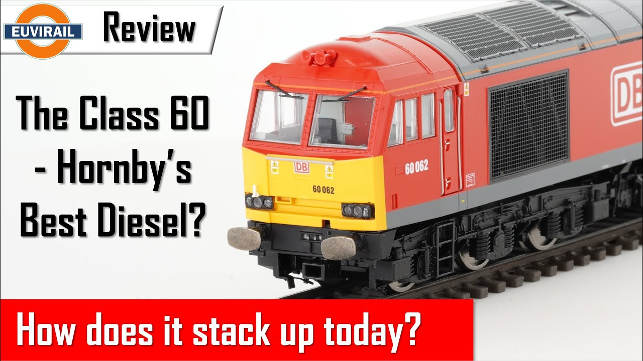 Review: Hornby Class 60, R3885  DB Cargo UK Livery, 60062, 