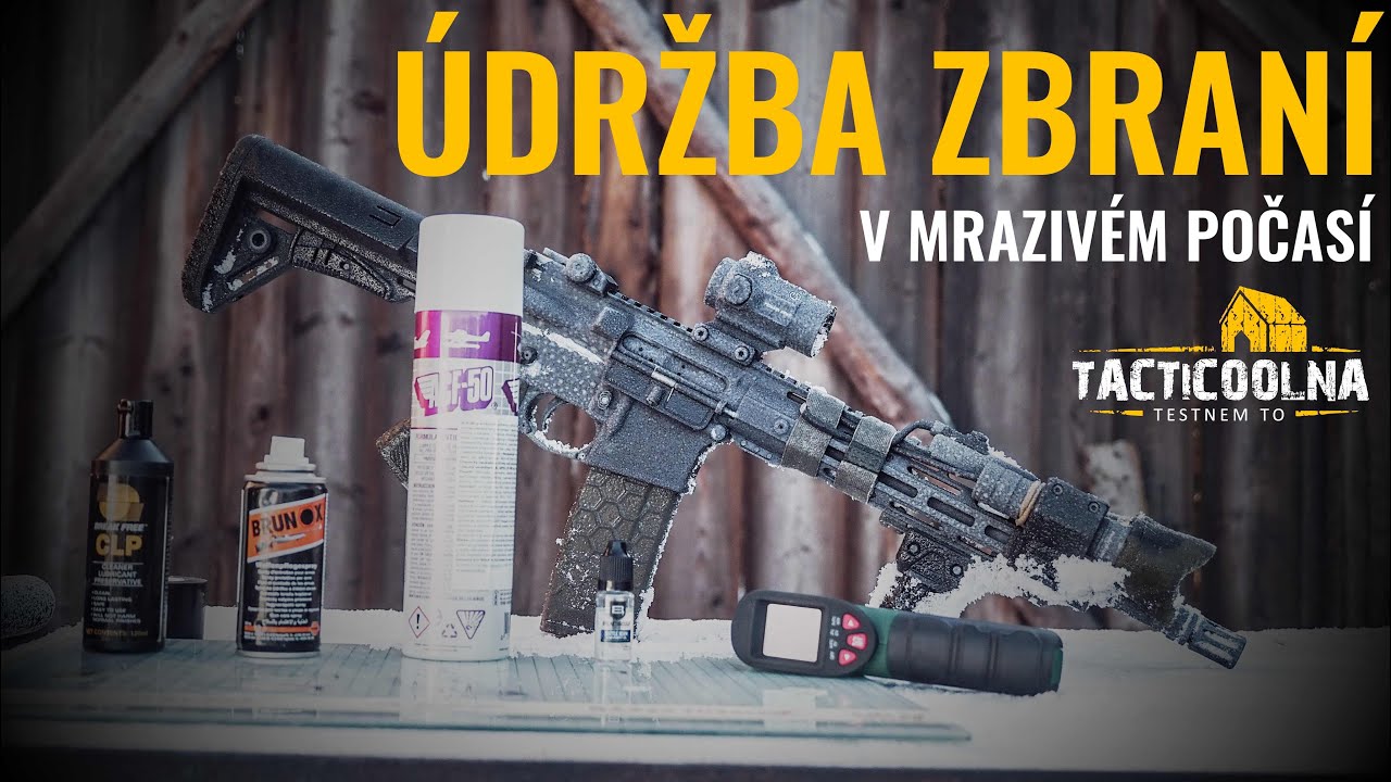 &Uacute;držba zbran&iacute; v mraziv&eacute;m počas&iacute;. Jak na to?