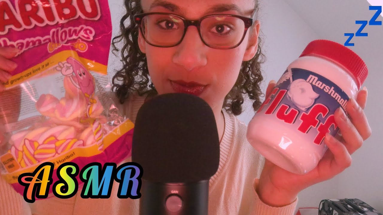 ASMR | Dégustation de chamallow et de fluff😋