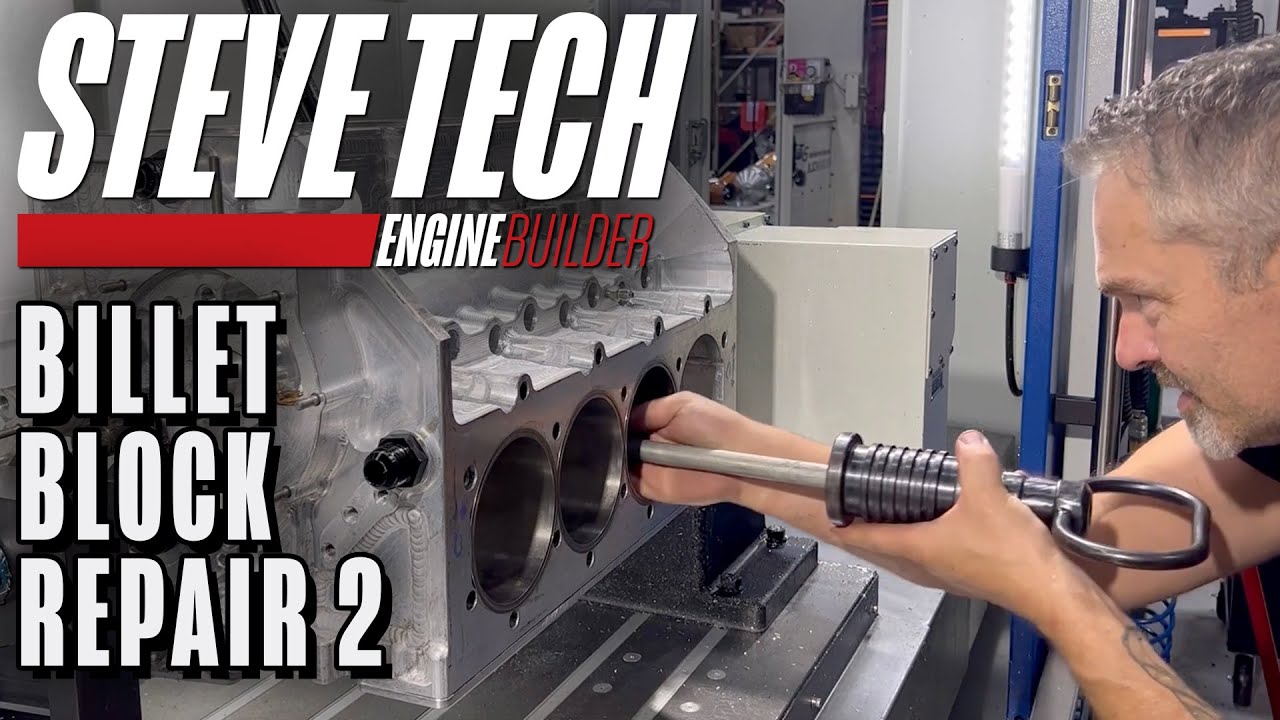 Billet Engine Block Repair Continued