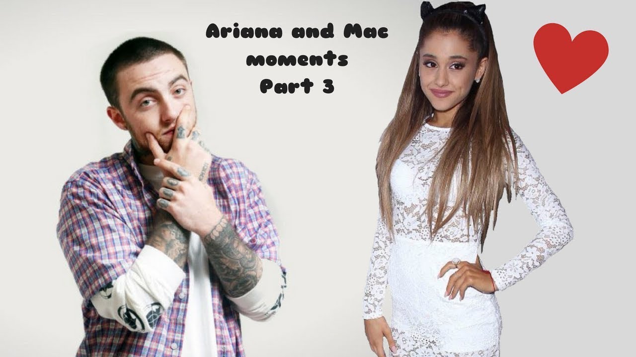 Ariana Grande & Mac Miller moments #3