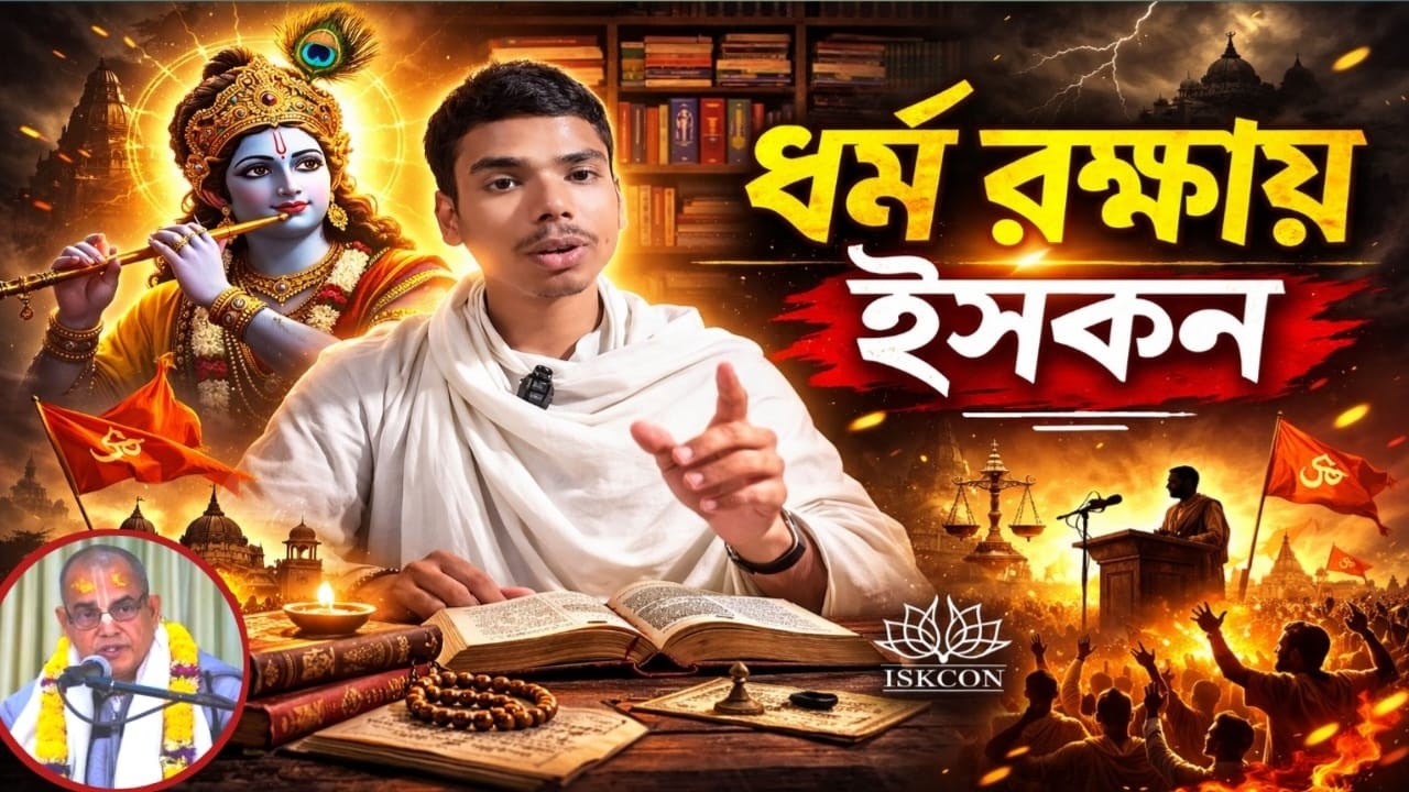 ধর্ম রক্ষায় ইসকন