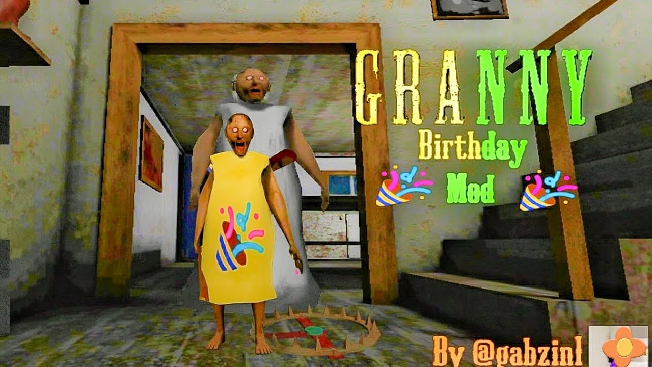 Granny ki Birthday Party mein Horror Twist! #granny #animation #horror 